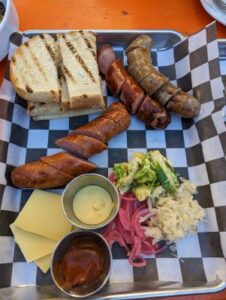 Prost Sausage Plate